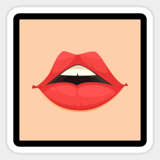 Anime Lip Sticker